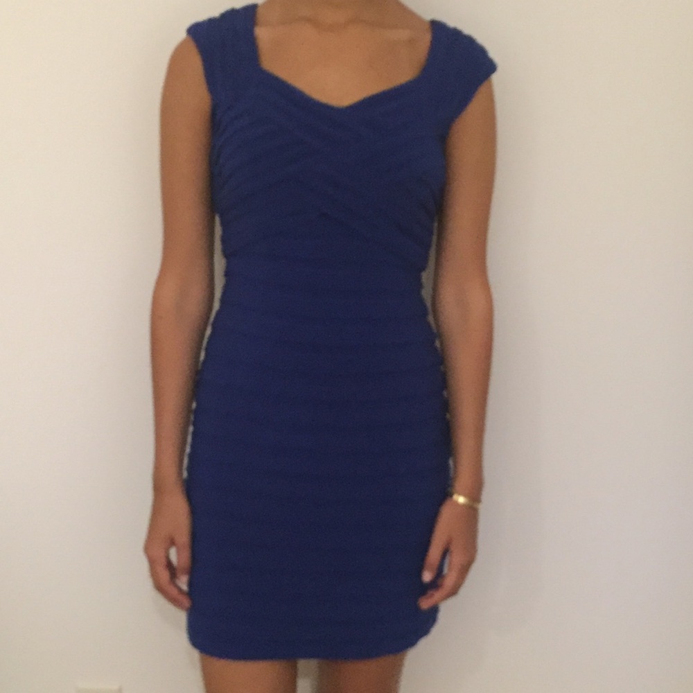 Royal Blue Dress